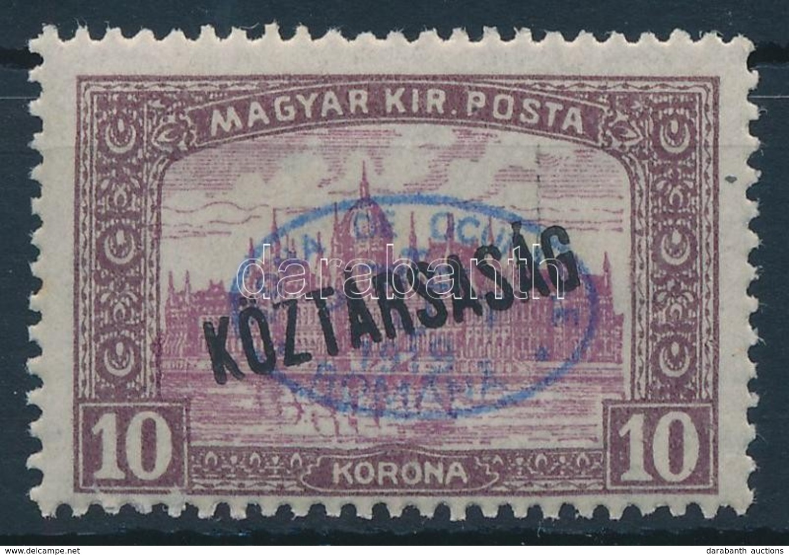 ** Debrecen I. 1919 Parlament/Köztársaság 10K (**450.000) - Other & Unclassified