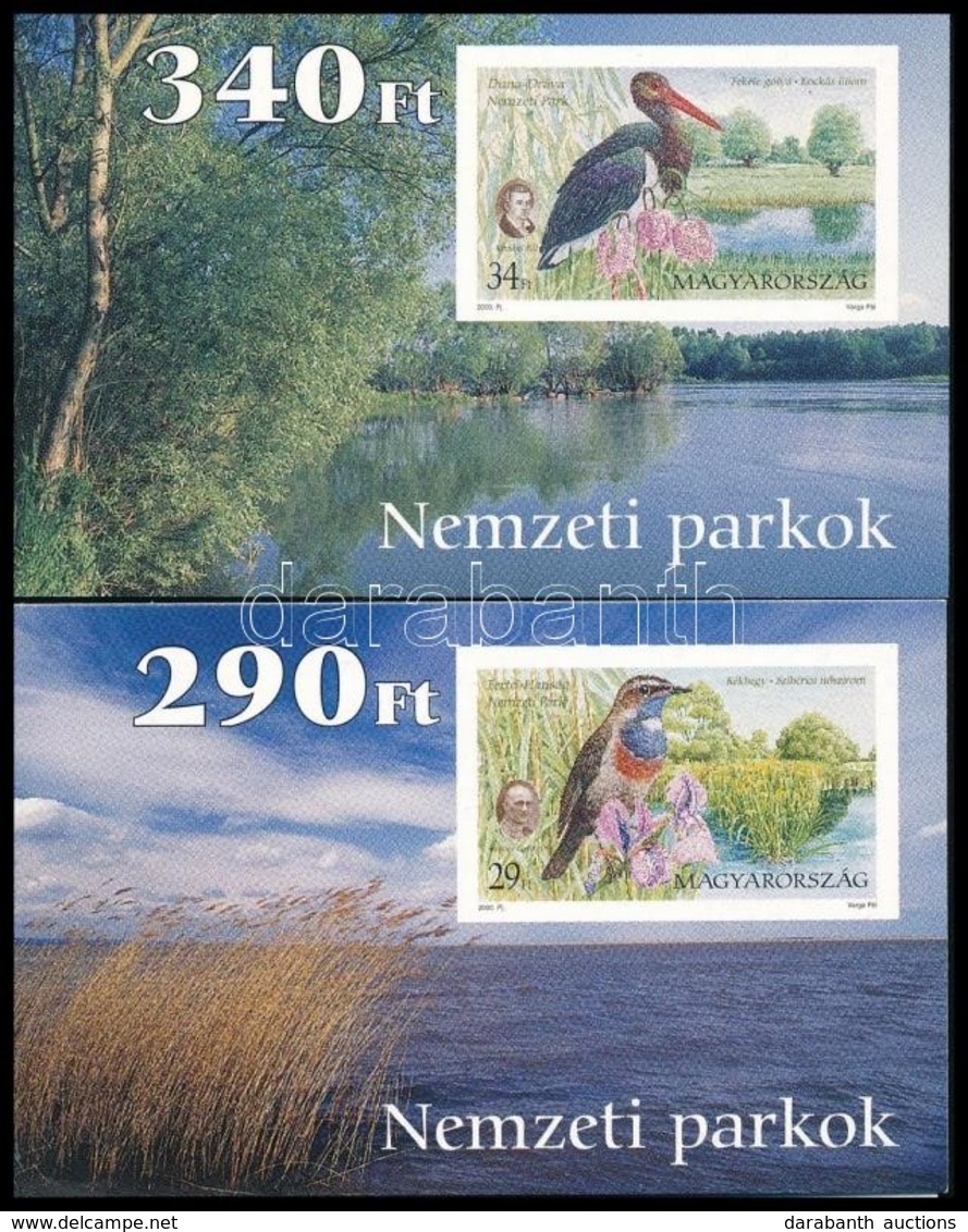 ** 2000 Nemzeti Parkjaink  III. Mindkét  Bélyegfüzet (6.000) - Altri & Non Classificati