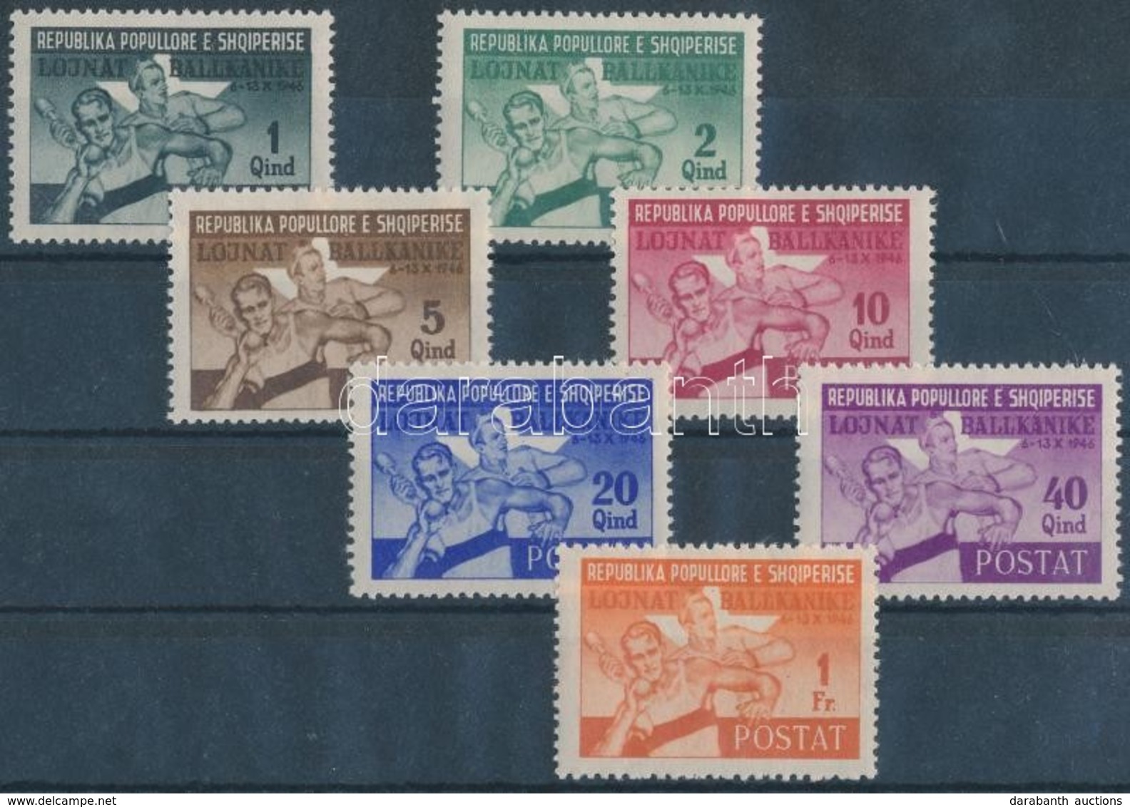 ** 1946 Sport Sor Mi 408-414 - Other & Unclassified