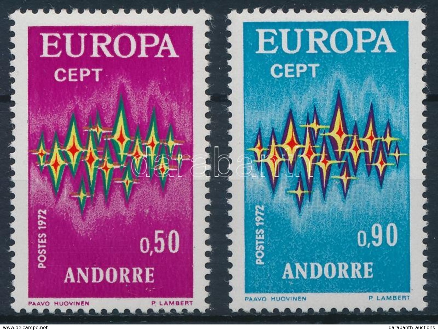 ** 1972 Europa CEPT,
Europa CEPT
Mi 238-239 - Andere & Zonder Classificatie