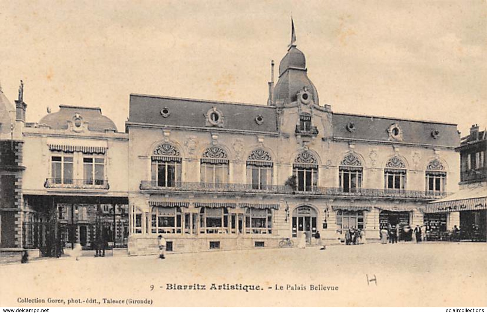 Biarritz.       64           Le Palais Bellevue      (voir Scan) - Biarritz