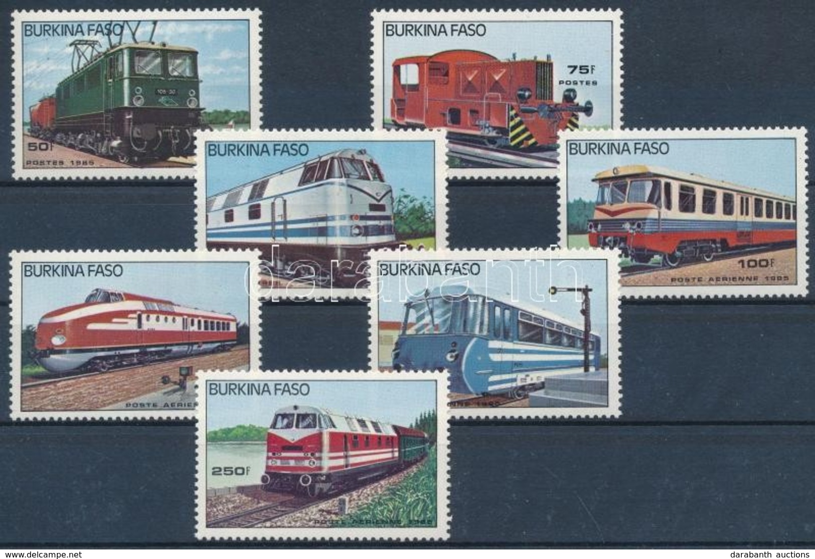 ** 1985 Mozdonyok Sor Mi 1043-1049 - Andere & Zonder Classificatie