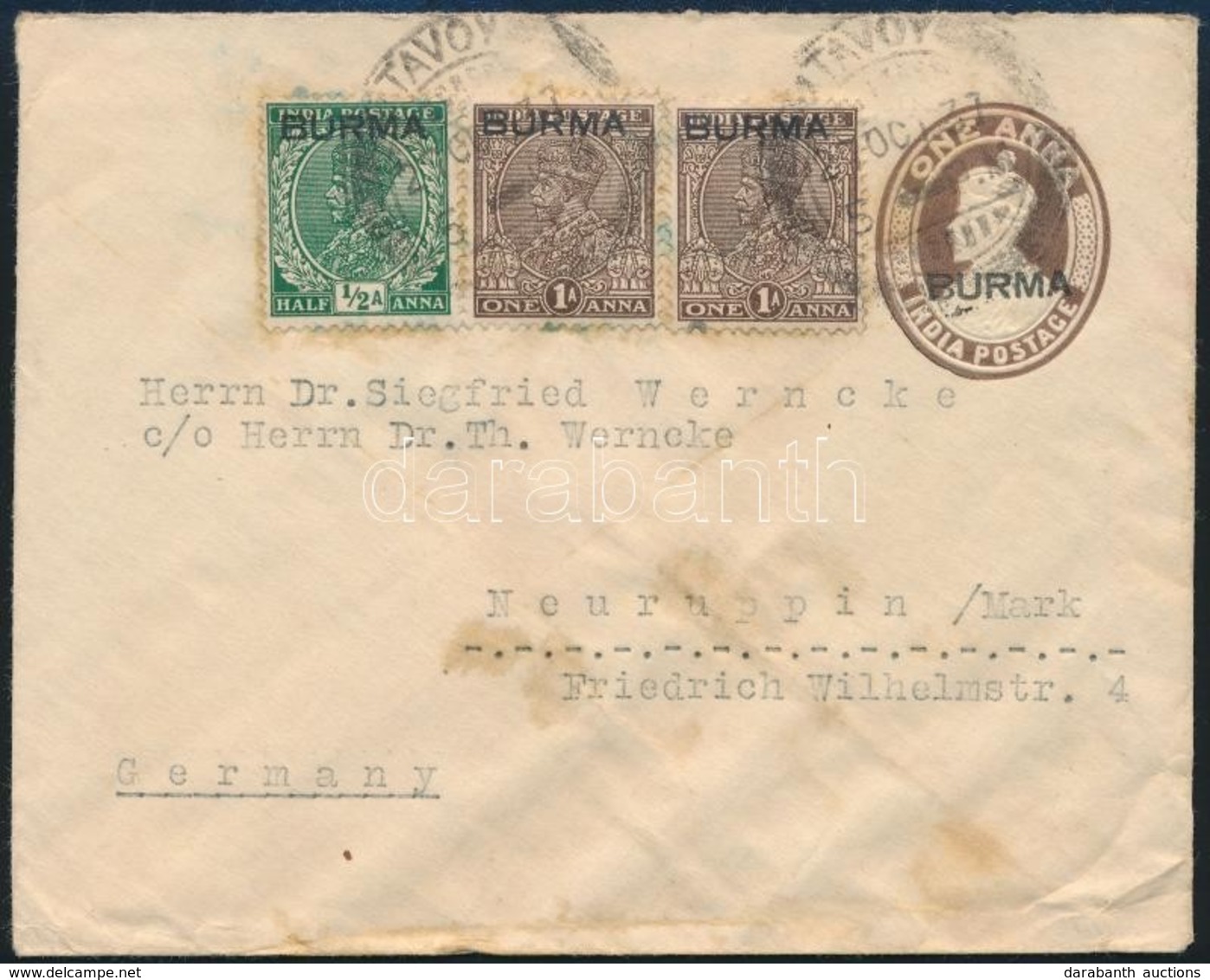 1937 Levél Németországba / Cover To Germany - Other & Unclassified