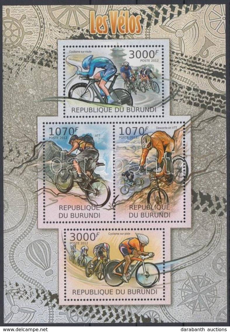 ** 2012 Kerékpár Sport Kisív Mi 2461-2464 - Sonstige & Ohne Zuordnung