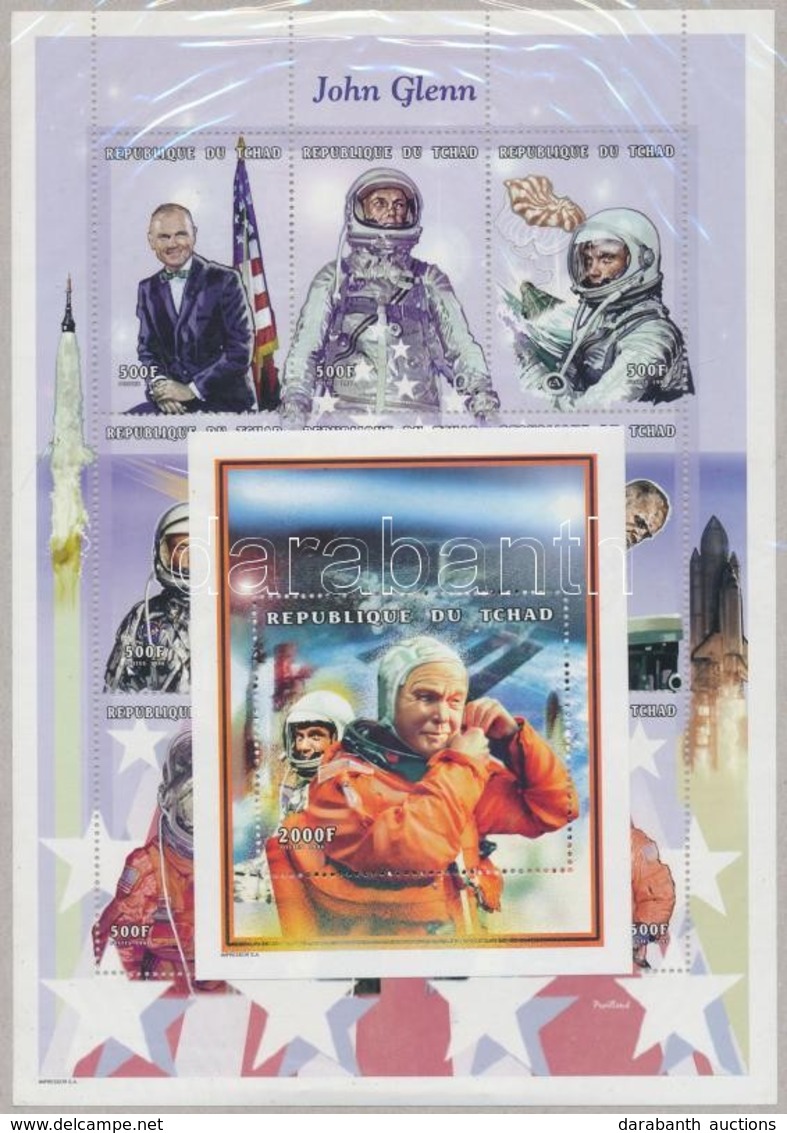 ** 1998 John Glenn Kisív Mi 1817 A - 1825 A + Blokk Mi 289 A - Other & Unclassified