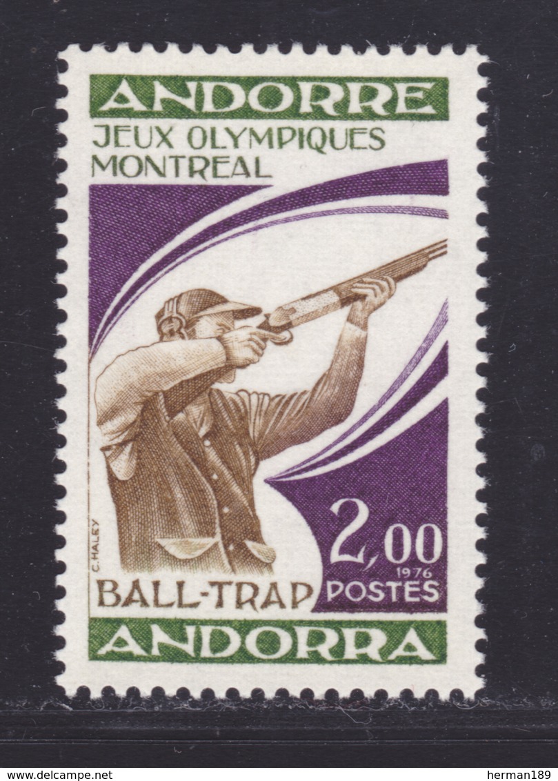 ANDORRE N°  256 ** MNH Neuf Sans Charnière, TB (D7917) Jeux Olympiques De Montréal - 1976 - Nuevos