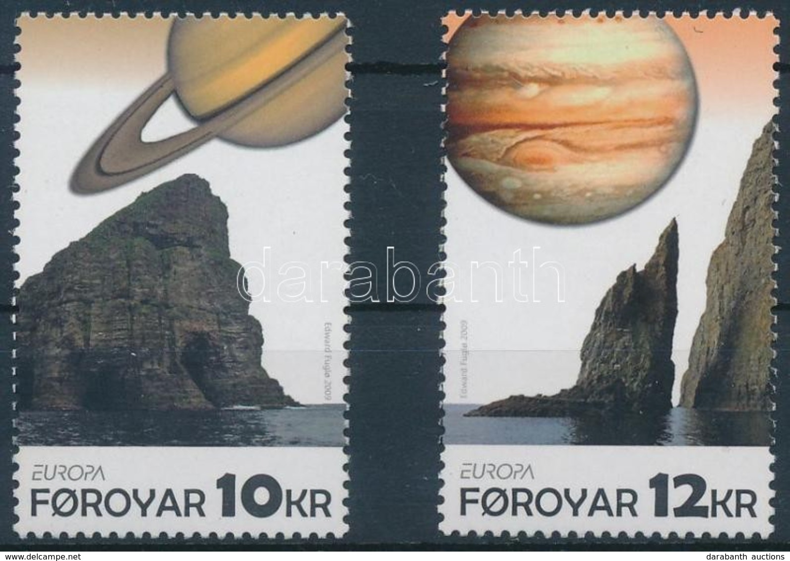 ** 2009 Európa CEPT: Asztronómia Sor Mi 675-676 - Andere & Zonder Classificatie