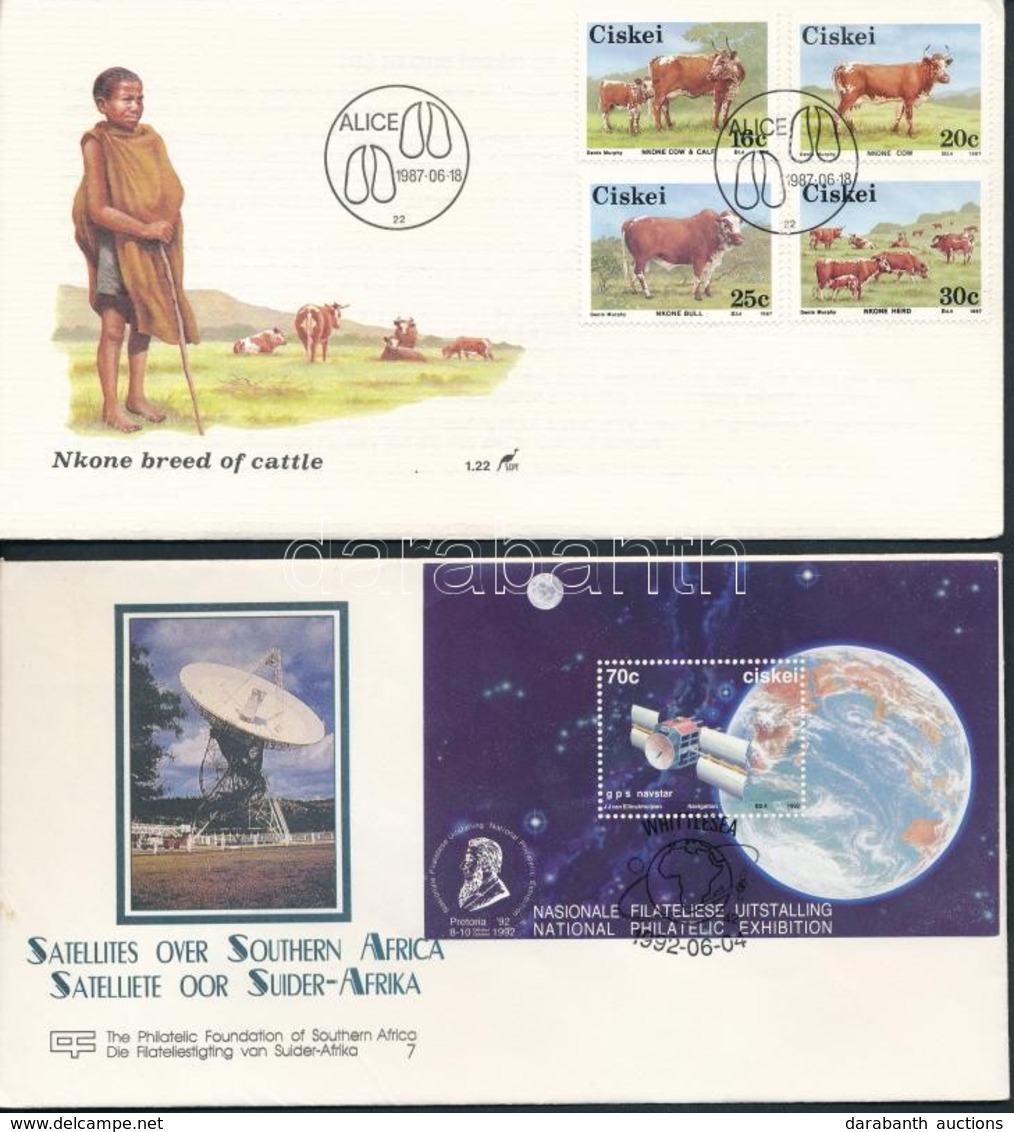 1987/1992 2 Db FDC - Andere & Zonder Classificatie