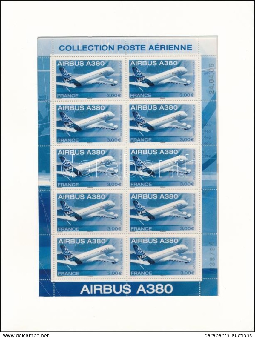 ** 2006 Repülő Kisív,
Airplane Mini Sheet
Mi 4110 - Andere & Zonder Classificatie