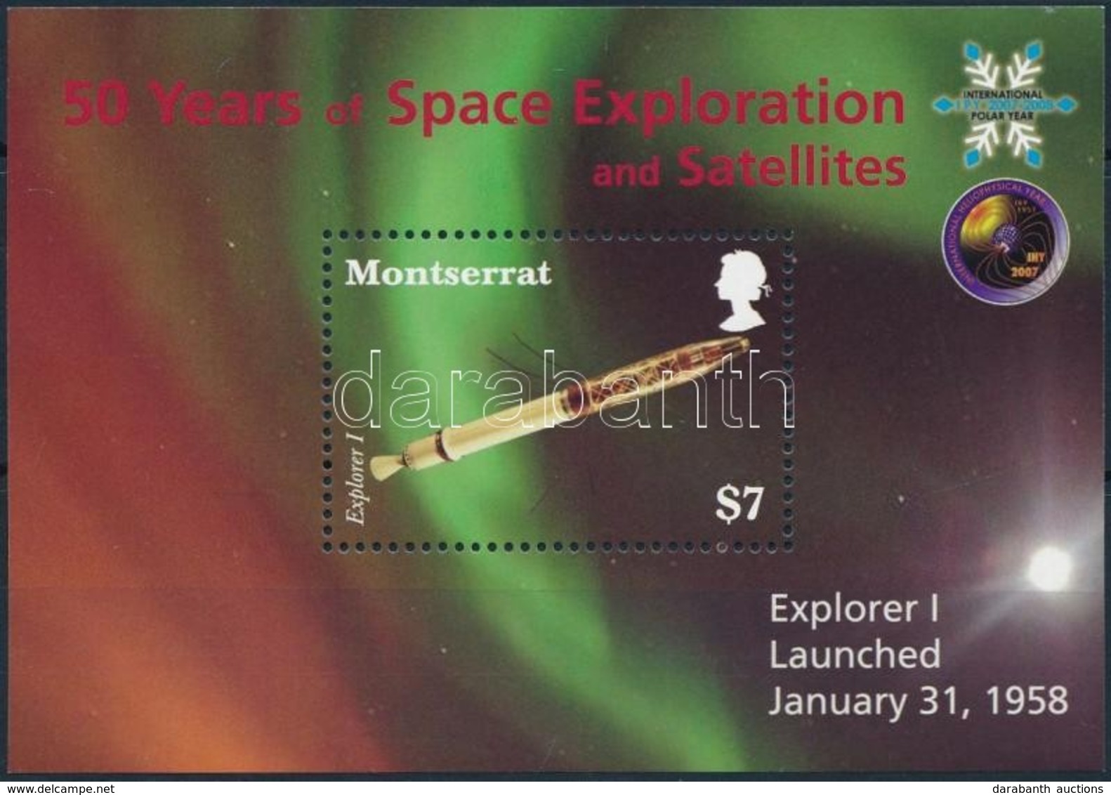 ** 2007 Az űrkutatás 50. évfordulója Blokk Mi 123 - Andere & Zonder Classificatie