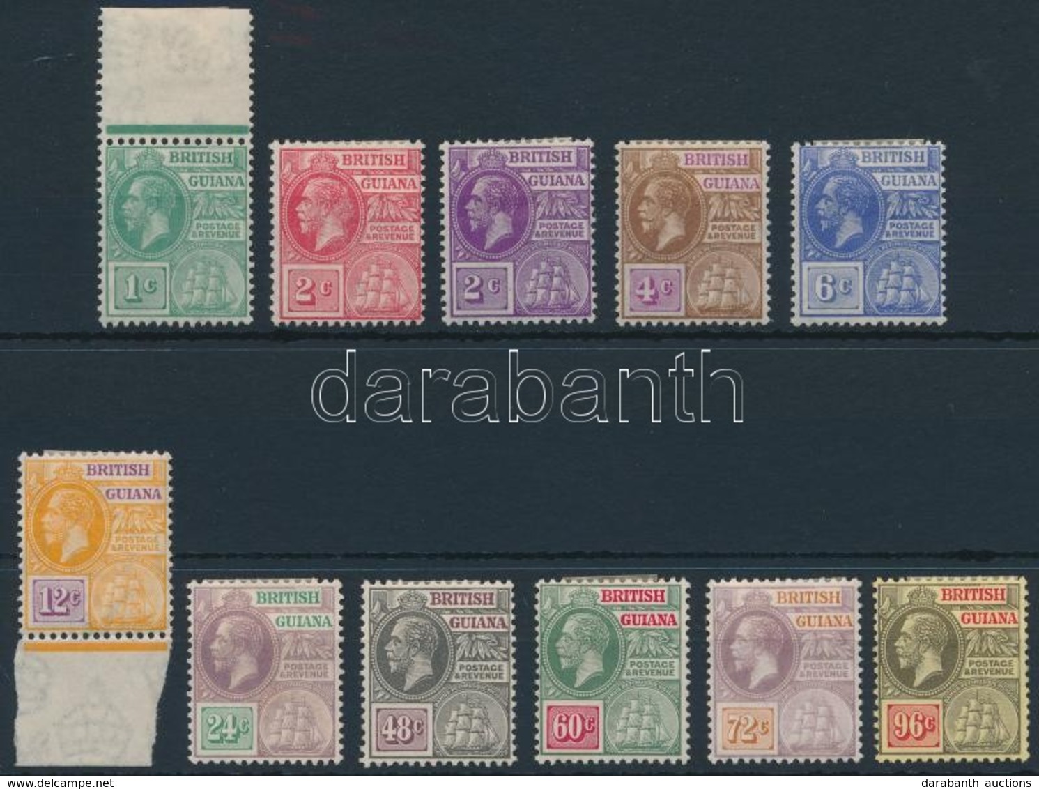 ** * 1921 Forgalmi Sor Mi 140-150 (1C Postatiszta / MNH) - Andere & Zonder Classificatie