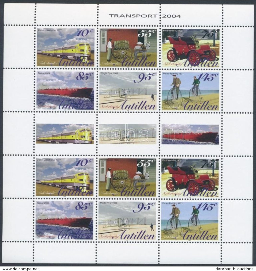 ** 2004 Közlekedés Kisív Mi 1286-1291 - Andere & Zonder Classificatie