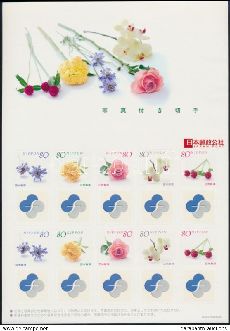 ** 1995 Üdvözlő Bélyegek Kisív,
Greetings Mini Sheet
Mi 3771-3775 - Other & Unclassified