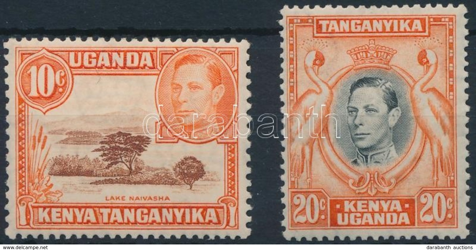 ** 1938 VI. György - Tájkép Mi 55A, 60A - Sonstige & Ohne Zuordnung