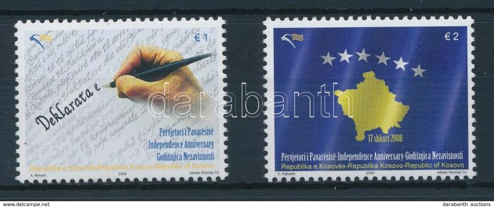 ** 2009 Függetlenség Sor,
Independence Set
Mi 125-126 - Other & Unclassified