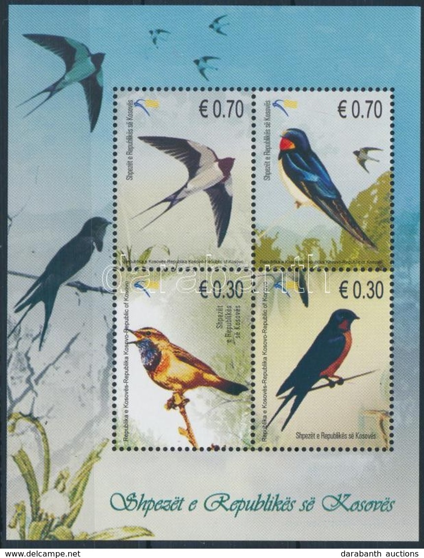 ** 2010 Madár Blokk,
Bird Block
Mi 16 - Other & Unclassified