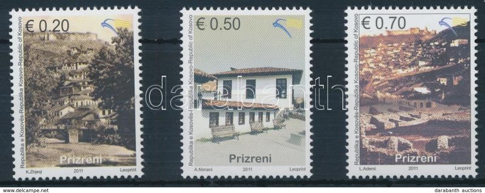 ** 2011 Épületek Sor,
Buildings Set
Mi 187-189 - Other & Unclassified