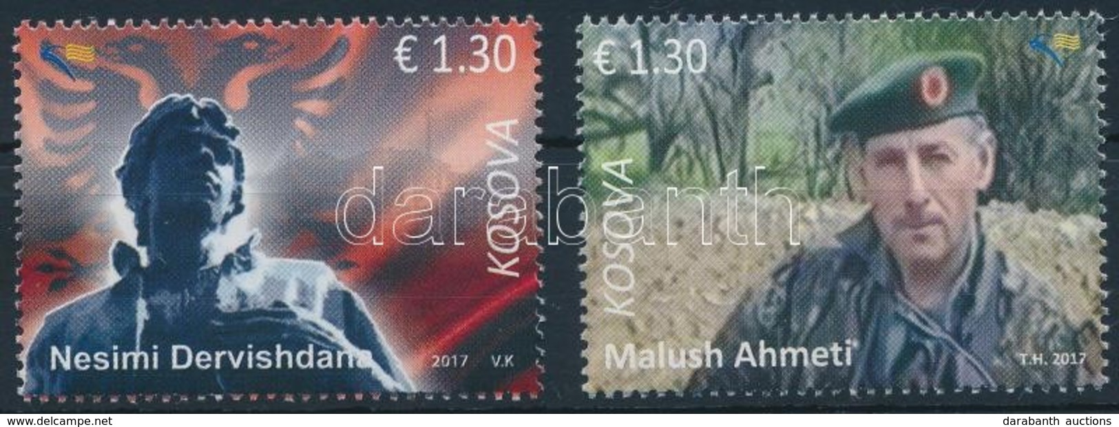 ** 2017 Szabadságharcosok Sor,
Freedom Fighters Set
Mi 376-377 - Other & Unclassified