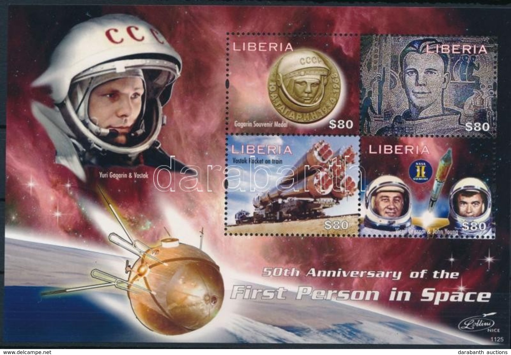 ** 2011 Gagarin Kisív Mi 5983-5986 - Andere & Zonder Classificatie