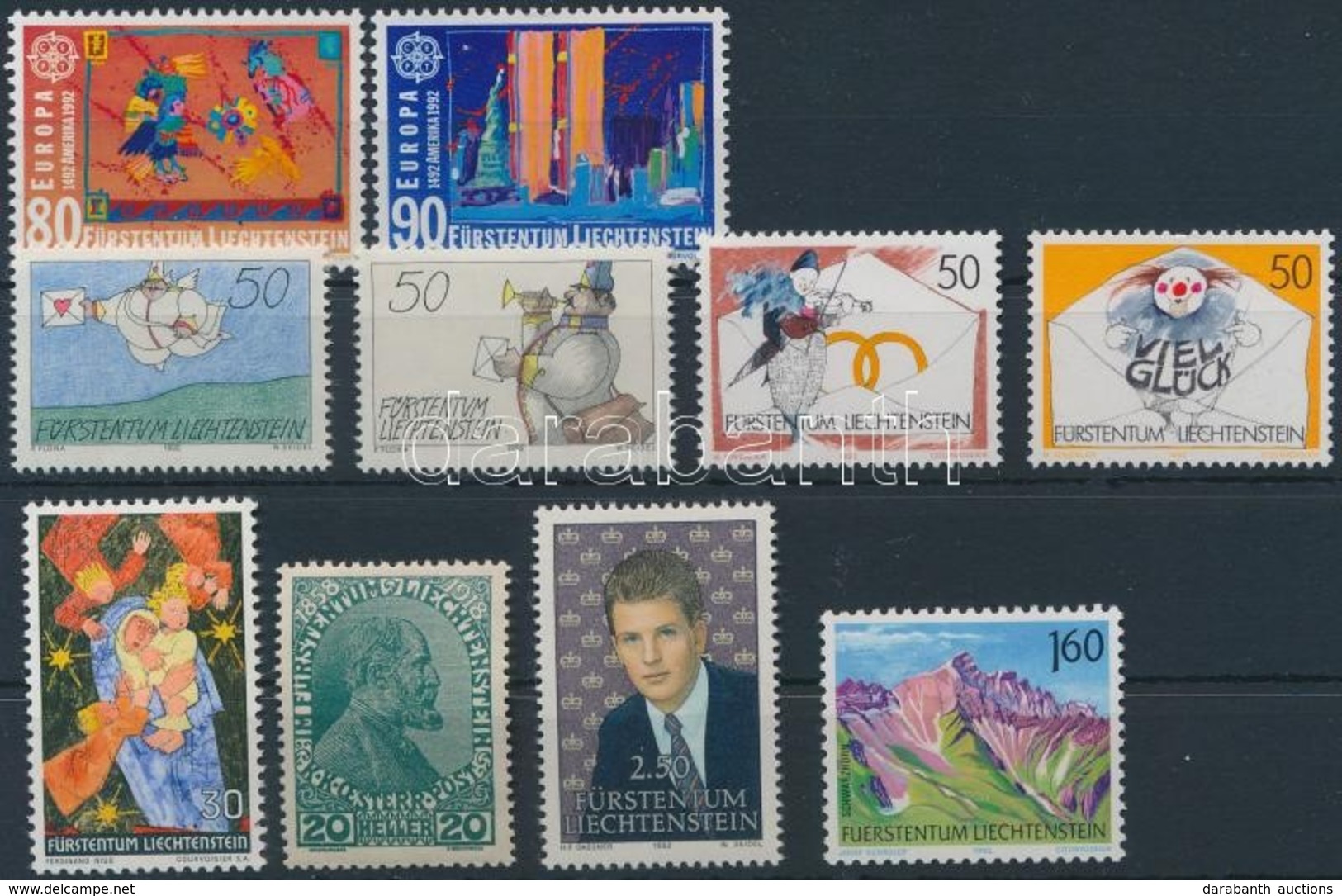 ** 1918-1992 2 Db Klf Sor + 4 Db Klf Bélyeg - Andere & Zonder Classificatie