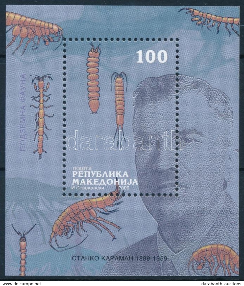 ** 2009 Stanko Karaman, Zoológus Blokk,
Zoologist Block
Mi 20 - Other & Unclassified