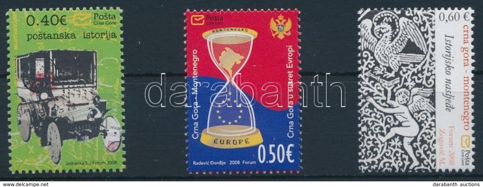 ** 2008 Forgalmi Sor,
Definitive Set
Mi 182-184 - Sonstige & Ohne Zuordnung