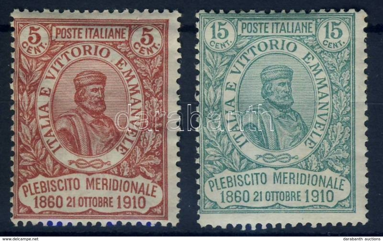 * 1910 Garibaldi Sor Mi 97-98 - Other & Unclassified