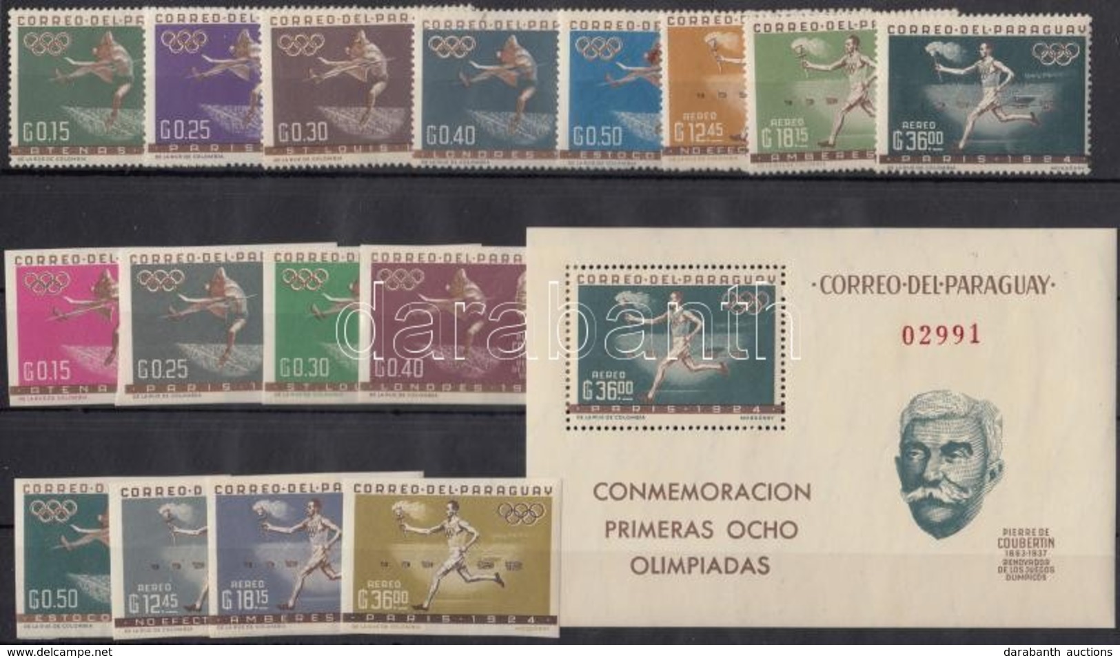 ** 1963 Sport Sor Mi 1160-1175 + Blokk 34 - Sonstige & Ohne Zuordnung