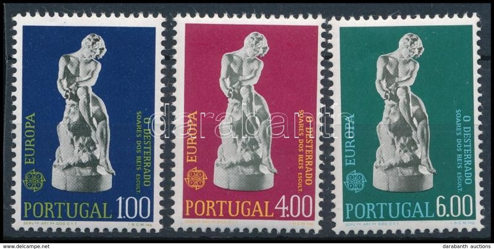 ** 1974 Europa CEPT: Szobrok Sor,
Europa CEPT: Sculptures Set
Mi 1231-1233 - Andere & Zonder Classificatie