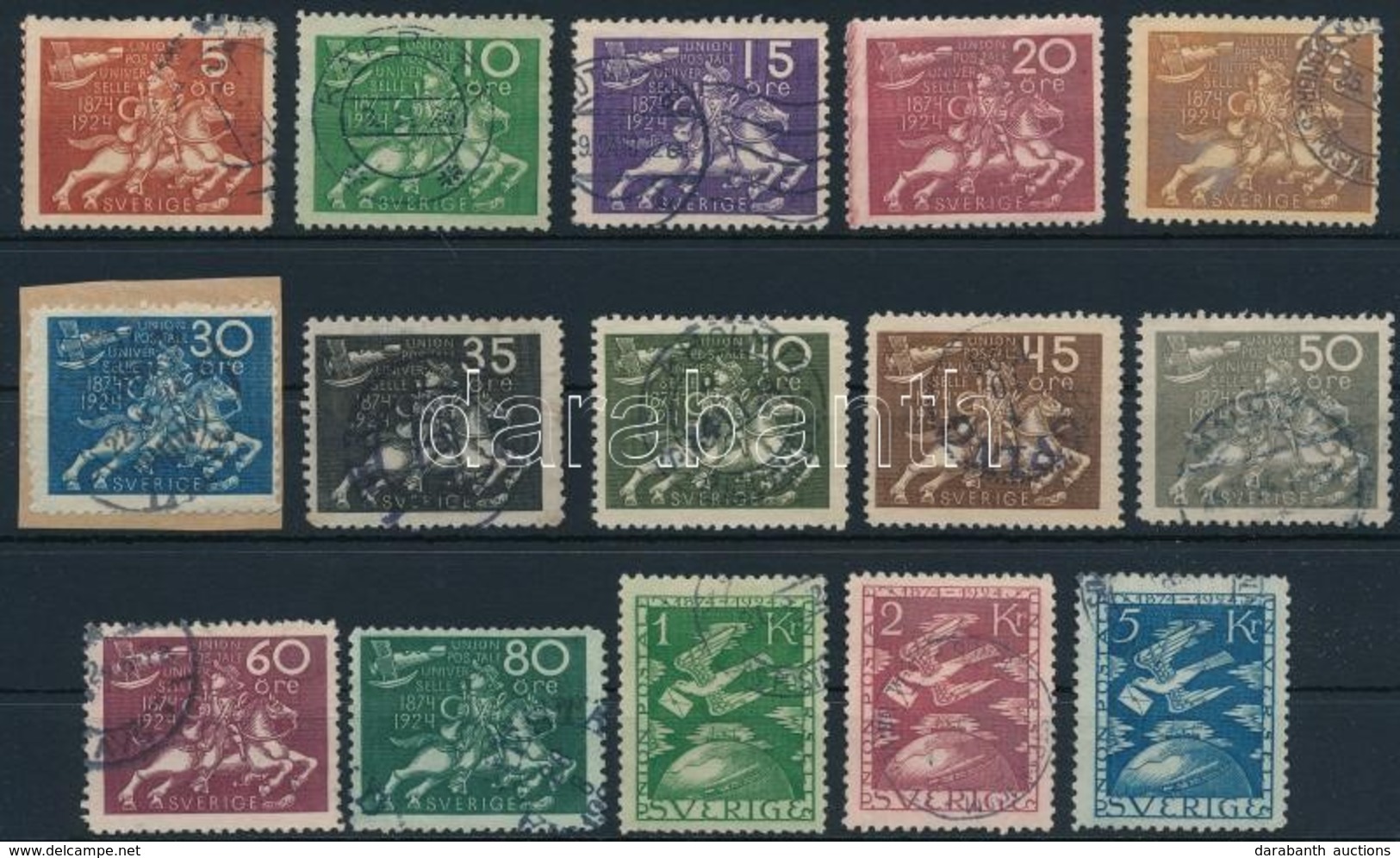 * O 1924 UPU Mi 159-173 - Other & Unclassified