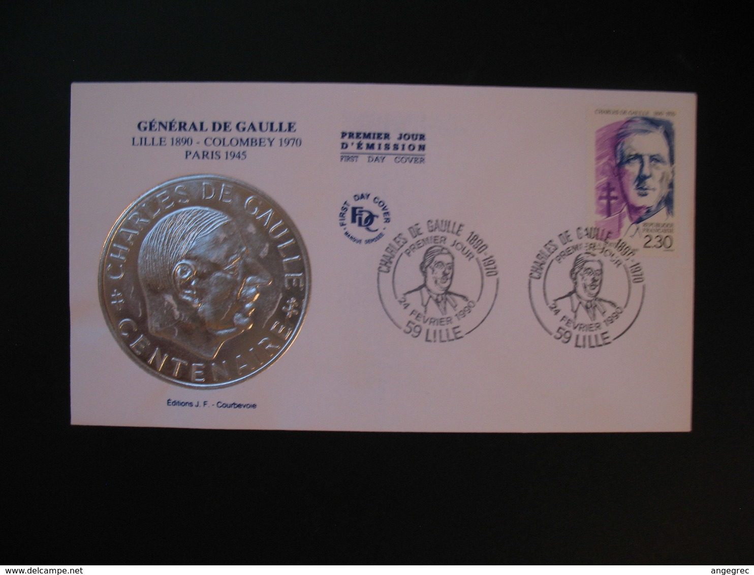 FDC 1990   N° 2634     à Voir - 1990-1999