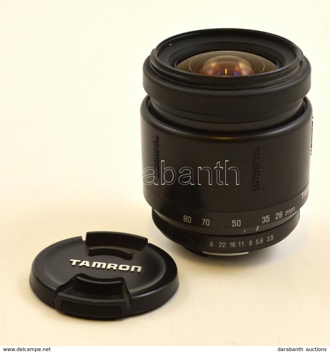 Tamron AF 28-80 Mm F/3.5-5.6 Zoom Objektív, Pentax Bajonettel, Első Kupakkal, Jó állapotban - Cameras