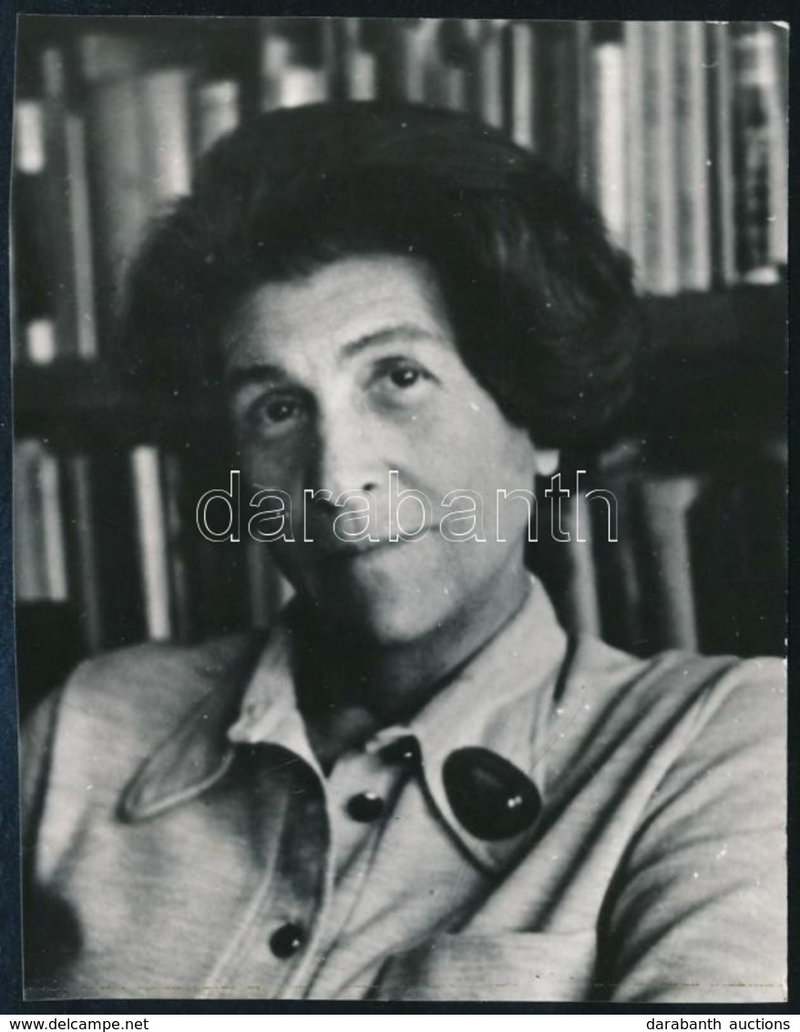 Palotai Boris (1904-1983) író Aláírása Az őt ábrázoló Fotó Hátoldalán - Other & Unclassified