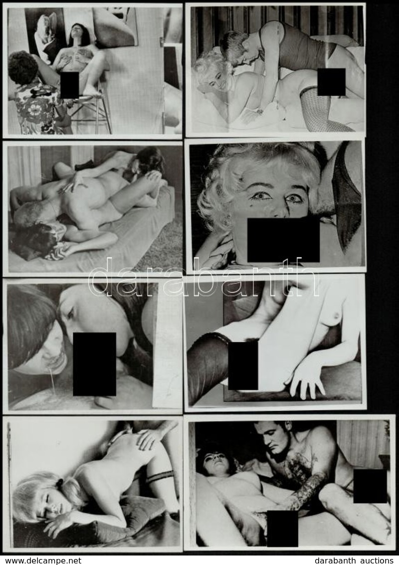 Pornográf Képekről Készült Reprodukciók, 20 Db, 9x12 Cm - Altri & Non Classificati