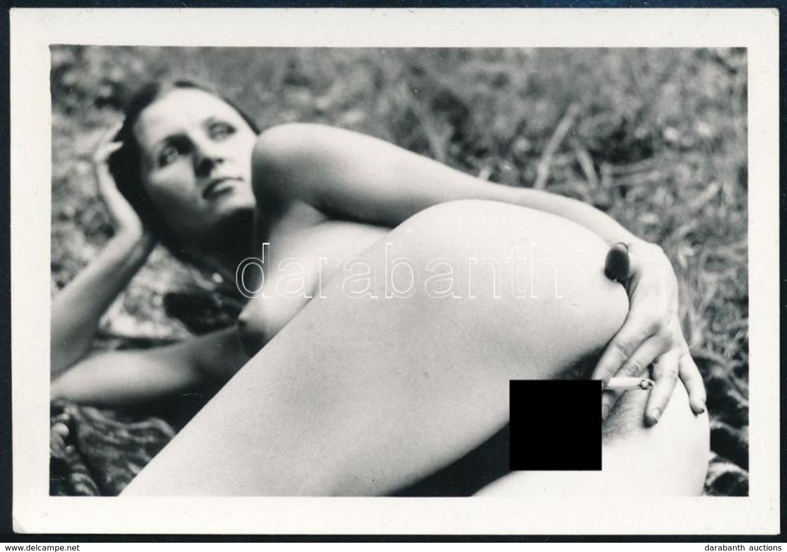 Cca 1972 Niki és A Nikotin, Extrém Erotika, Vintage Fotó, 6x9 Cm - Andere & Zonder Classificatie