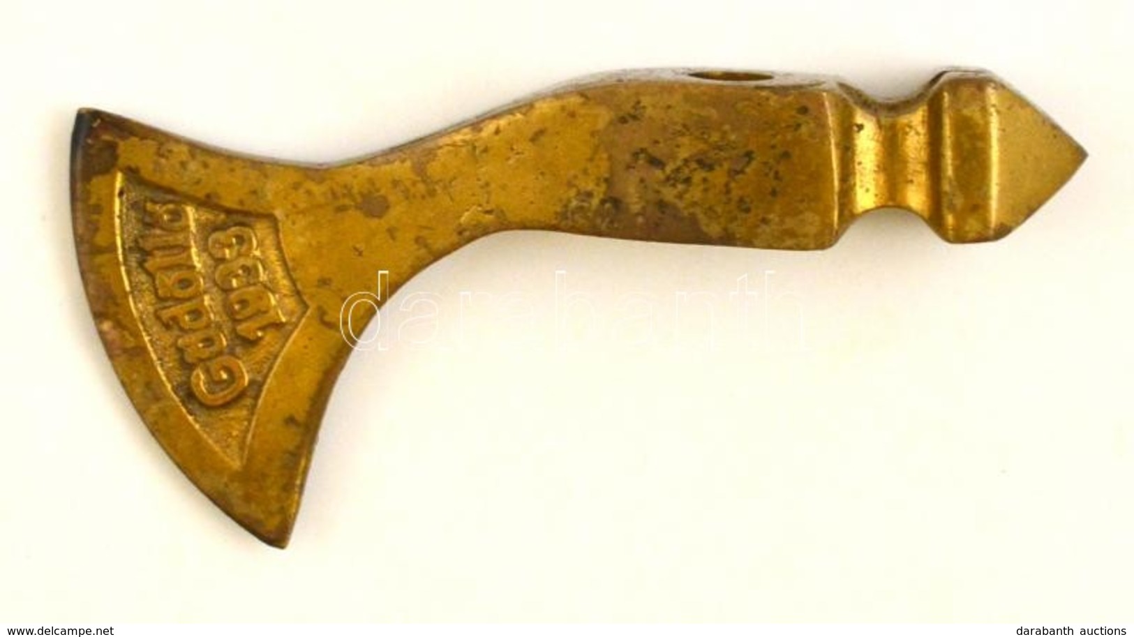 1933 Gödöllő Jamboree Réz Fokos Fej 12 Cm /  1933 Jamboree Axe Head. Copper - Padvinderij