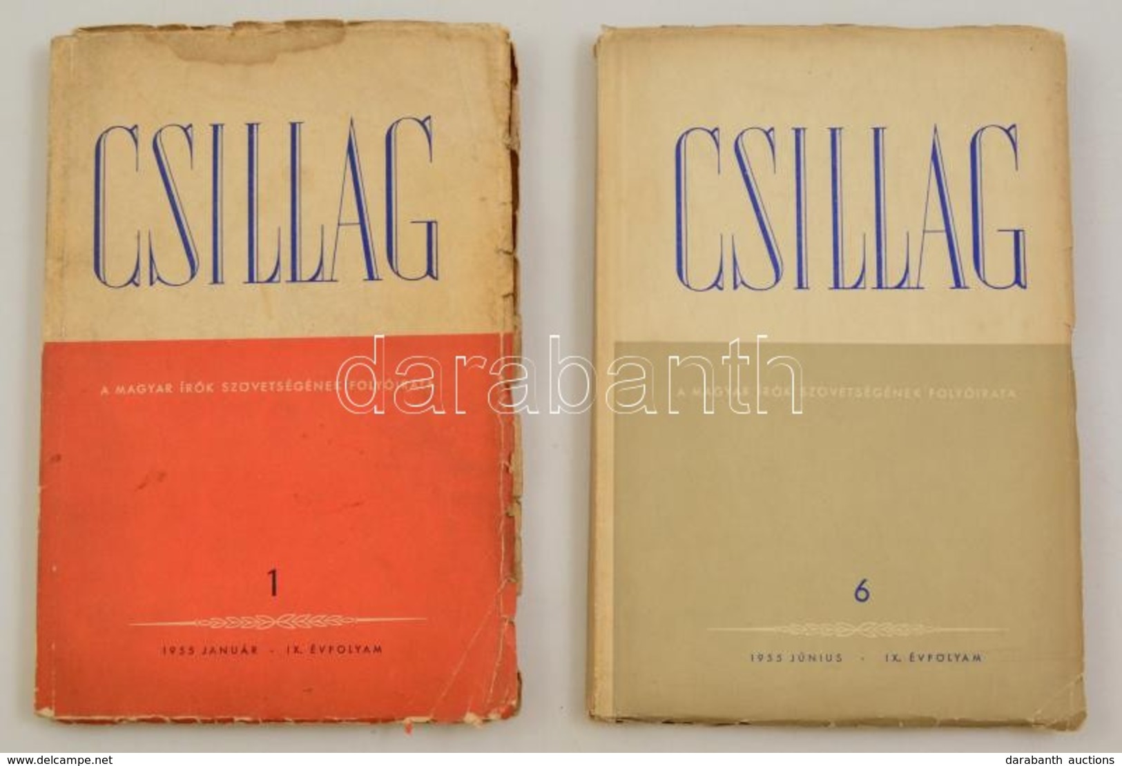 1955 A Csillag Két Lapszáma, érdekes írásokkal - Zonder Classificatie