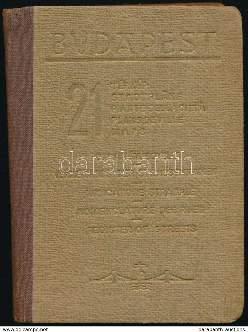 Budapest 21 Térkép. Utcanévjegyzék és Idegenvezető Címtár. A Kerületi Térképeket Rajzolta és Az Utcanévjegyzéket összeál - Zonder Classificatie