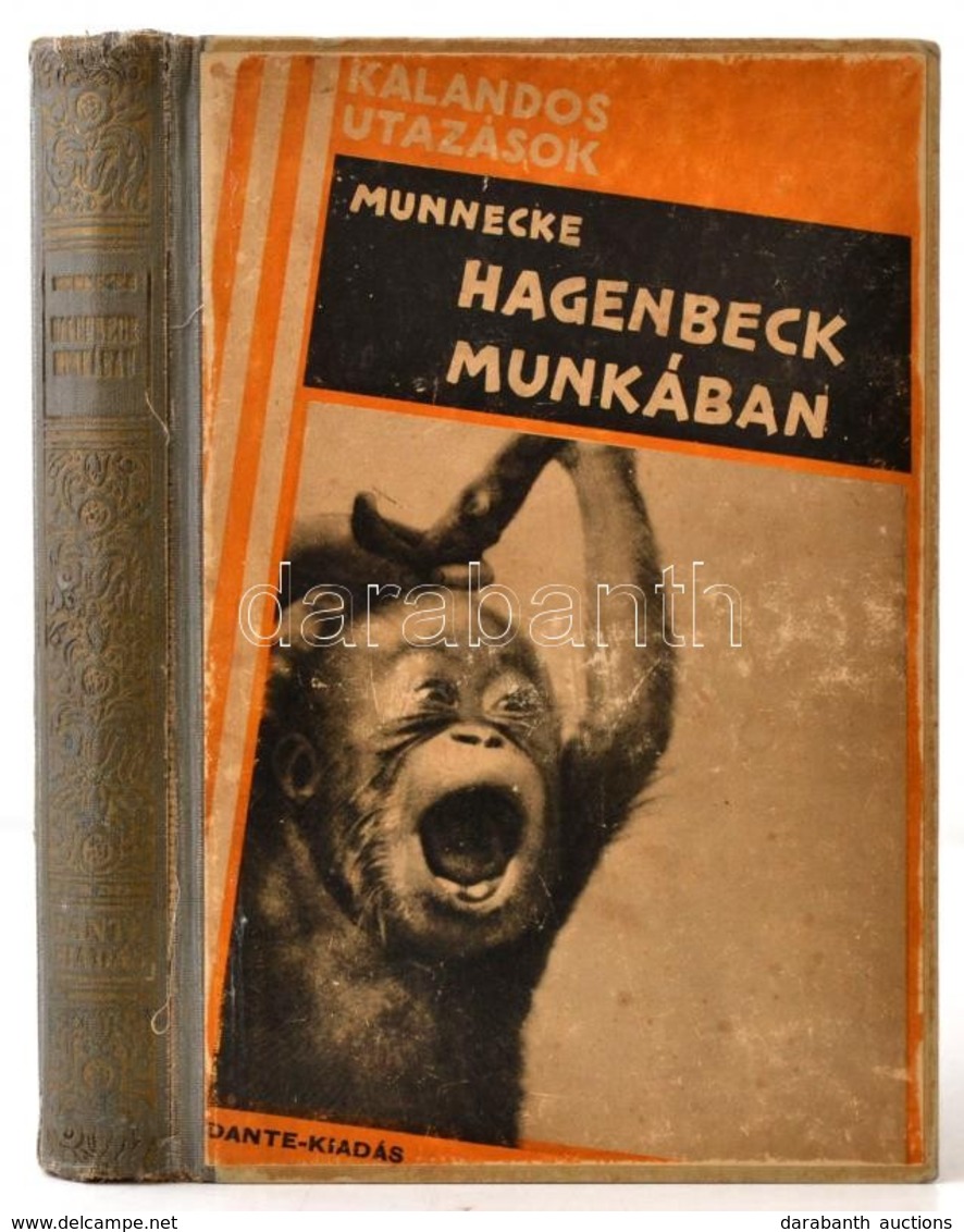 Wilhelm Munnecke: Hagenbeck Munkában. A Világjárás Hősei. Fordította: Benedek Marcellné. Kalandos Utazások. Bp., é.n., D - Unclassified