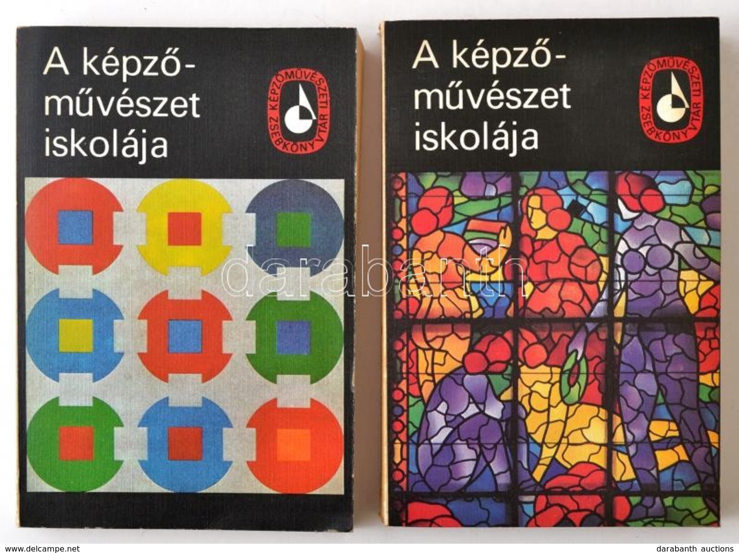 A Képzőművészet Iskolája I-II. Kötet. (A Festészet, Grafika, Szobrászattechnikai Eljárásai; A Rajz, Festészet, A Grafika - Zonder Classificatie