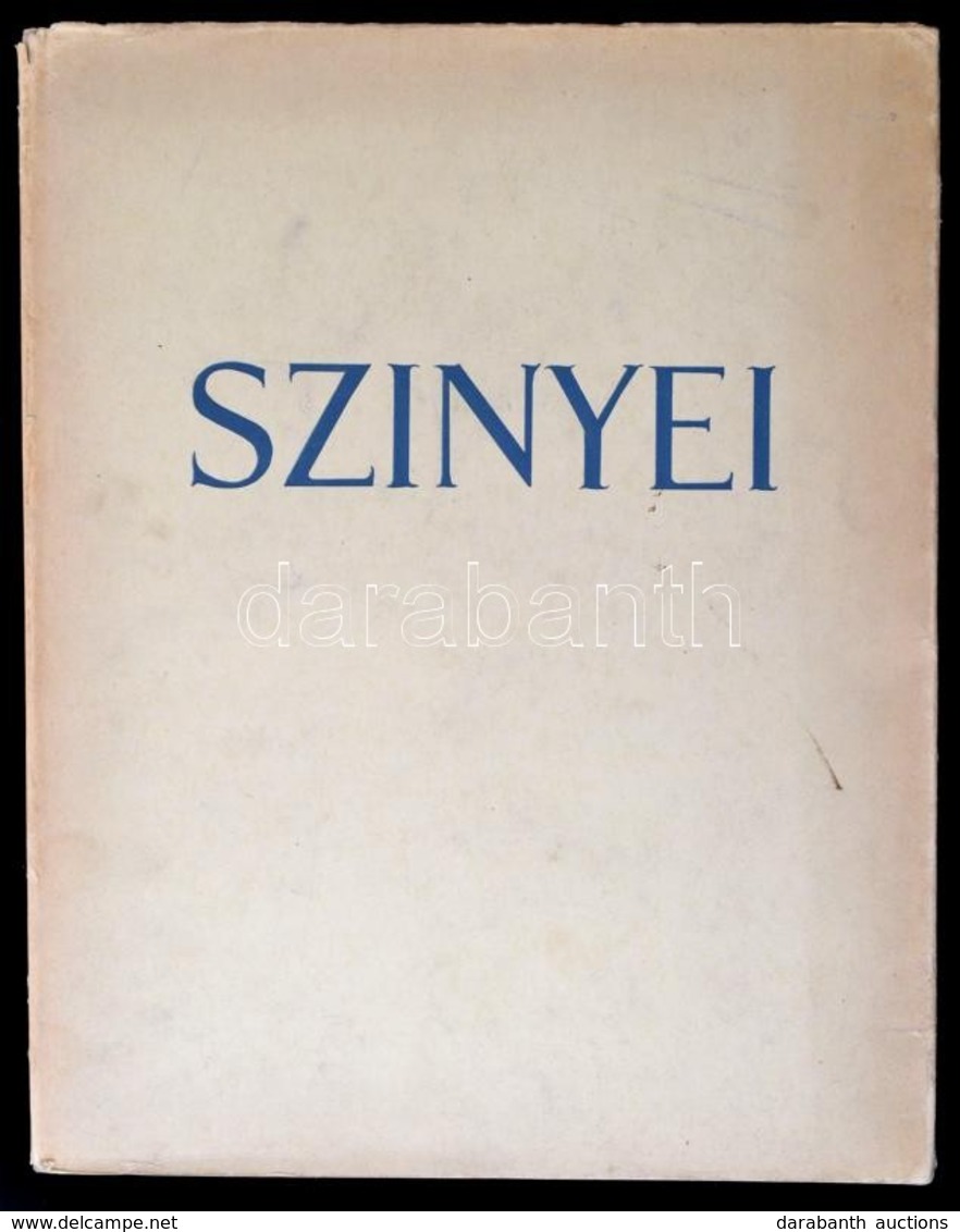 Rajnai Miklós: Szinyei-Merse Pál 1845-1920. Bp.,1953, Képzőművészeti Alap. Kiadói Egészvászon-kötés, Kiadói Papír Védőbo - Zonder Classificatie