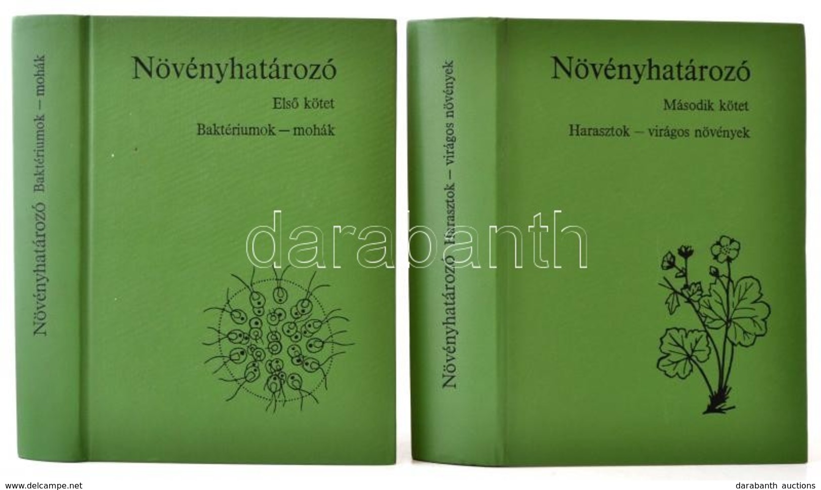 Növényhatározó I-II. Kötet. Bp.,1968, Tankönyvkiadó. Negyedik, átdolgozott Kiadás. Kiadói Nylon-kötés. - Unclassified