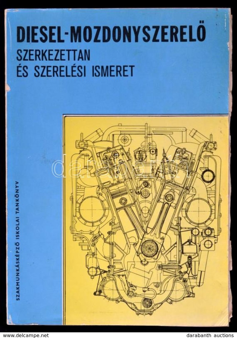 Bakó Béla-Borcsiczky Károly-Bozi Lajos: Diesel-mozdonyszerelő Szerkezettan és Szerelési Ismeret. 
Bp.,1976, Műszaki. Kia - Non Classificati