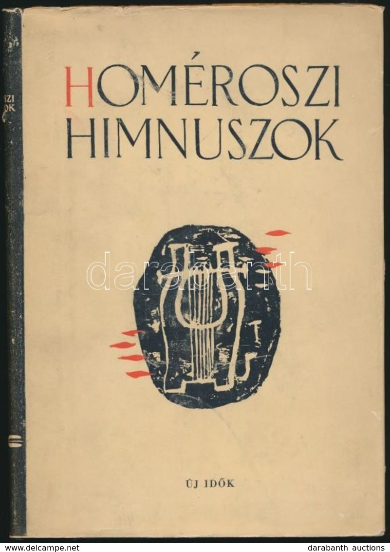 Homéroszi Himnuszok. Fordította: Devecseri Gábor. Bp.,[1948],Új Idők (Singer és Wolfner.) Kiadói Félvászon-kötés, Kiadói - Zonder Classificatie