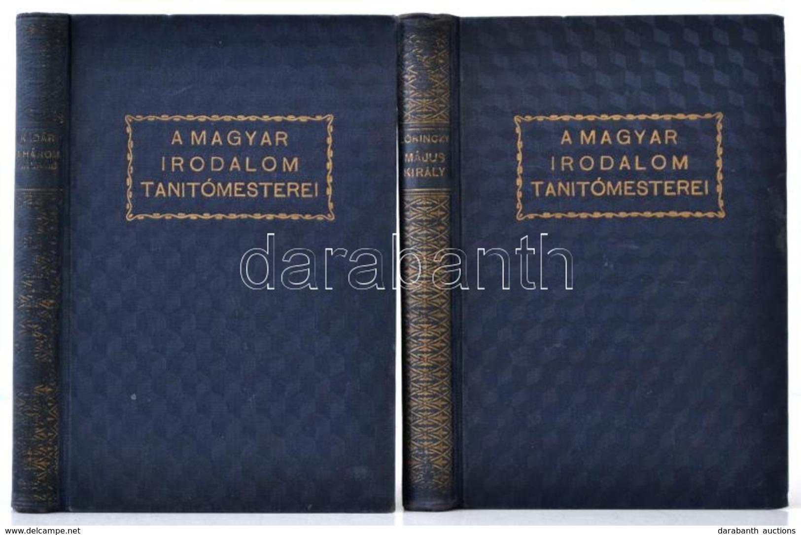 Magyar Irodalom Tanítómesterei Sorozat 2 Kötete:
Lőrinczy György: Május Király.+Kádár Lehel: A Három Galamb. Bp.,1918-19 - Non Classificati