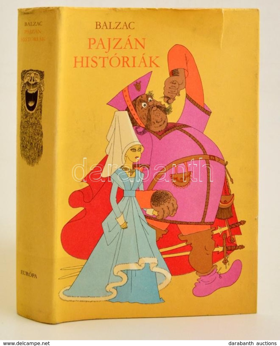 Honoré De Balzac: Pajzán Históriák. Bp., 1980: Európa. Egészvészon Kötésben, Papír Védőborítóval - Zonder Classificatie