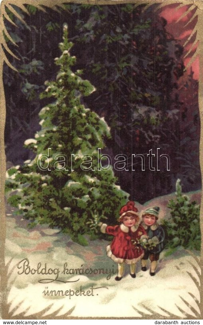 ** * 51 Db RÉGI üdvözlőlap, Sok Karácsonyi, Dombornyomott és Litho / 51 Pre-1945 Greeting Art Postcards, Many Christmas, - Zonder Classificatie