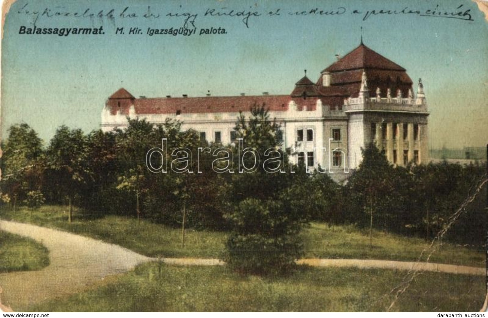 * 7 Db Régi Magyar Városképes Lap / 7 Pre-1945 Hungarian Town-view Postcards - Unclassified