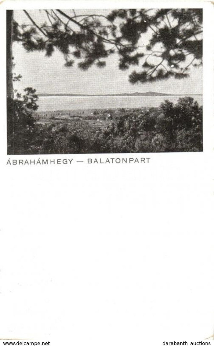 ** * 7 Db VEGYES Magyar Városképes Lap A Balatonról / 7 Mixed Hungarian Town-view Postcards From Lake Balaton - Unclassified