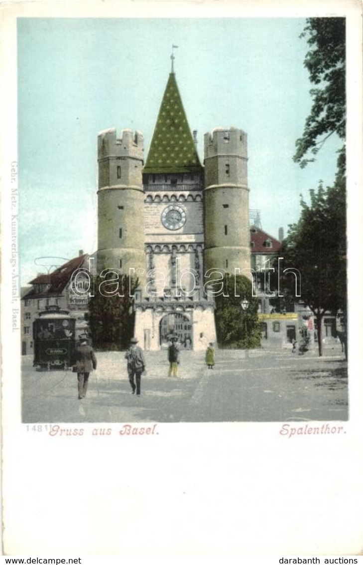** 5 Db RÉGI Svájci Képeslap / 5 Pre-1945 Swiss Postcards: Rorschach, Basel, Rheintal - Zonder Classificatie